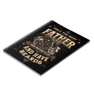 Cuaderno Sólo Los Mejores Motocicletas De Moto De Padre, Ti