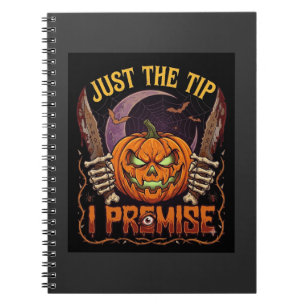 Cuaderno Solo Punta Premisa Halloween Calabaza Cuchillos Sa