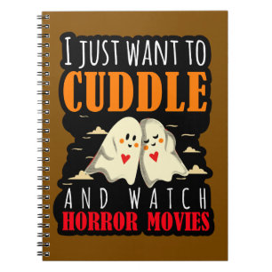 Cuaderno Solo Quiero Aburrirme Y Ver Películas De Horror