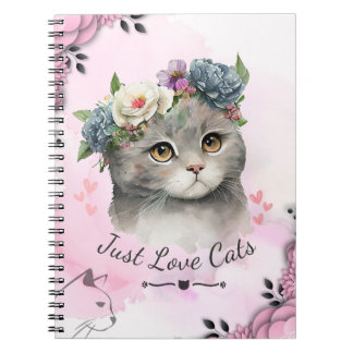 Cuaderno Sólo quiero gatos