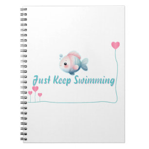 Cuaderno Sólo Sigue Nadando Axolotal