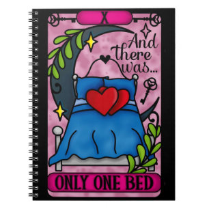 Cuaderno Solo un bloc de notas de Romance Tarot de una cama