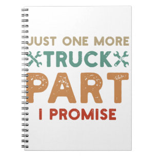 Cuaderno Solo un camión más, parte que prometo