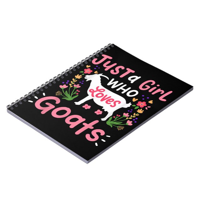 Cuaderno Sólo un Chica que ama a las cabras (Lado Izquierdo)