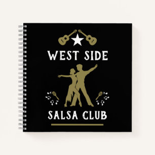 Cuaderno Sólo un Chica que ama el baile Salsa
