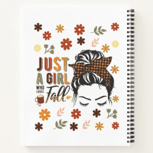 Cuaderno Solo Un Chica Que Ama La Caída