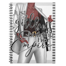 Sólo un jefe Chica construyendo su portátil Imperi