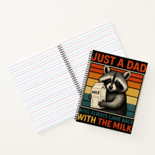 Cuaderno Solo Un Papá Que Siempre Regresó Con La Leche