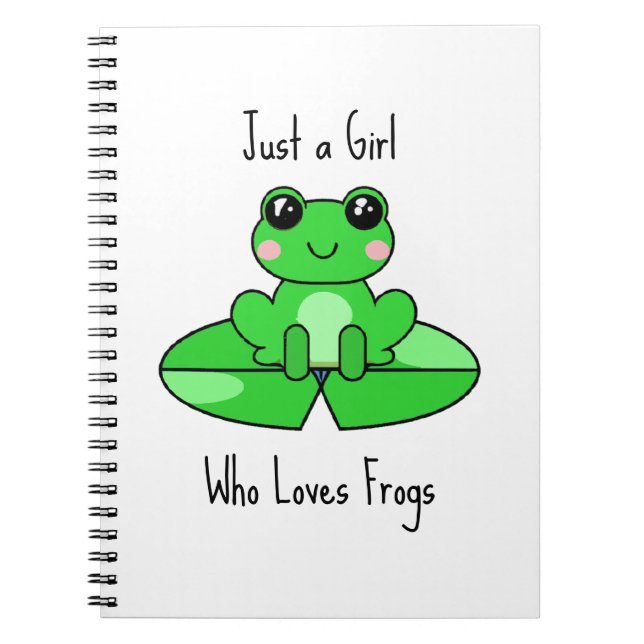 Cuaderno Solo una chica que ama a los amigos (Frente)