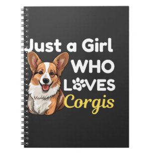 Cuaderno Sólo una chica que ama a los Corgis