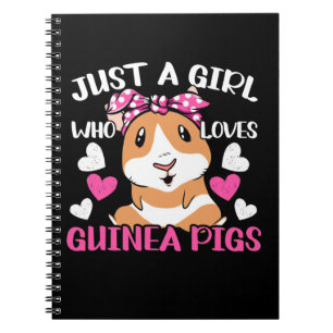Cuaderno Sólo Una Chica Que Ama A Los Cuyes