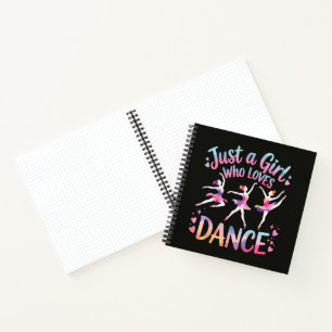 Cuaderno Sólo una chica que ama el baile