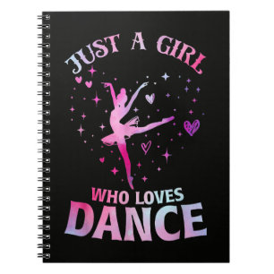 Cuaderno Solo una chica que ama el baile Bailarina de balle