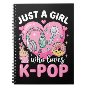 Cuaderno Solo una chica que ama el K-Pop