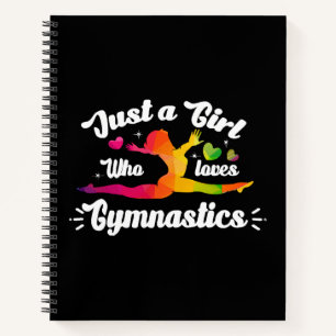Cuaderno Sólo una chica que ama la gimnasia