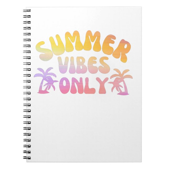 CUADERNO SÓLO VIBES DE VERANO (Frente)