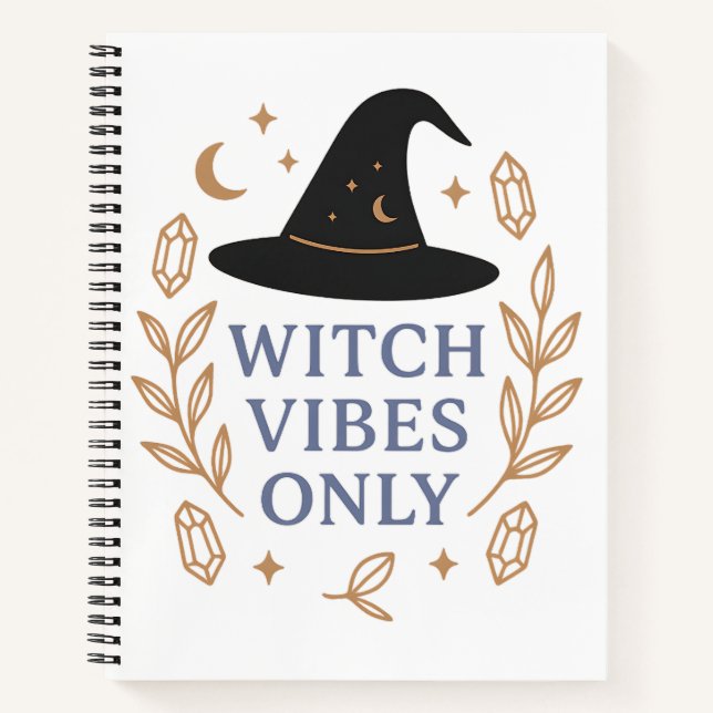 Cuaderno Sólo vibraciones (Anverso)