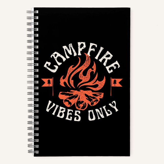 Cuaderno Sólo Vibraciones de Fogata (Anverso)