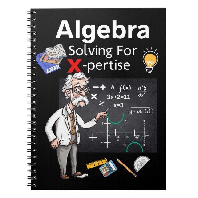 Cuaderno Solución De Álgebra Para La Pereza X (Frente)