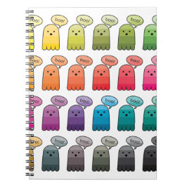 Cuaderno Sombras de Boo Ghost Halloween