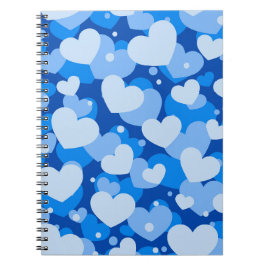 CUADERNO SOMBRAS DE COLOR DE AGUA AZUL