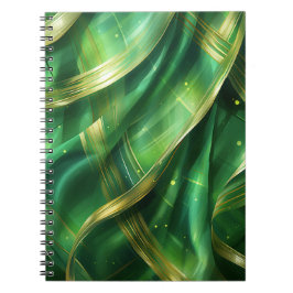 CUADERNO SOMBRAS DE PATRÓN DE LA PLACA CELÁTICA VERDE IRLAN