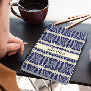 Cuaderno Sombras psicodélicas en la marina, personalizado