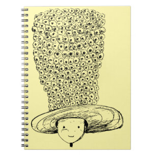 Cuaderno Sombrero de Flor