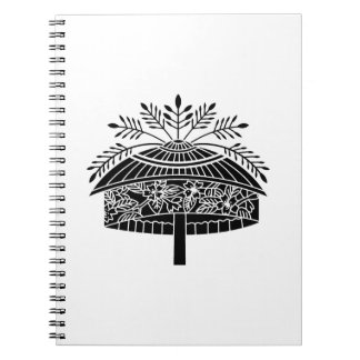 Cuaderno Sombrero de flores