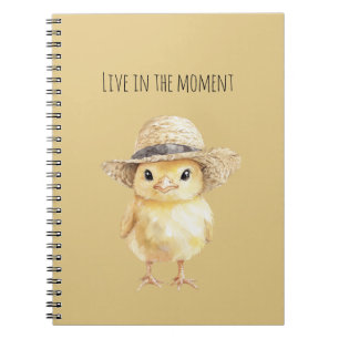 Cuaderno Sombrero de Pollo Amarillo