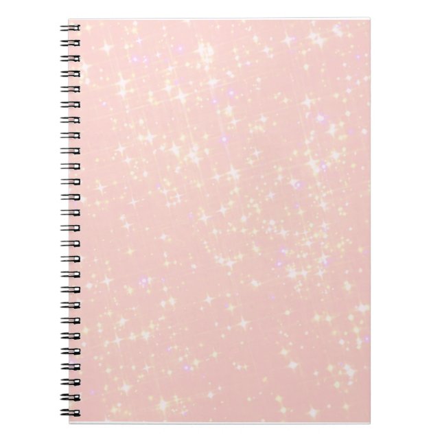 Cuaderno Sombrero rosa Rubor - Añadir texto, monograma como (Frente)