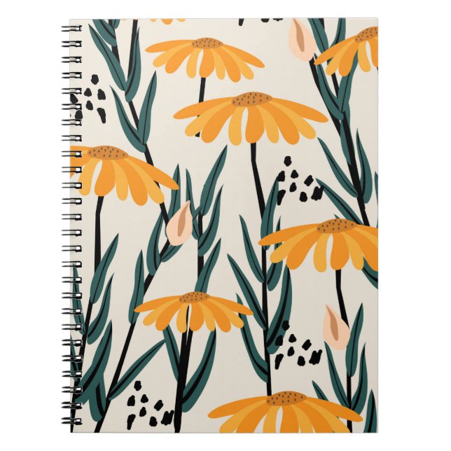 Cuaderno Sombrillas amarillas (Frente)