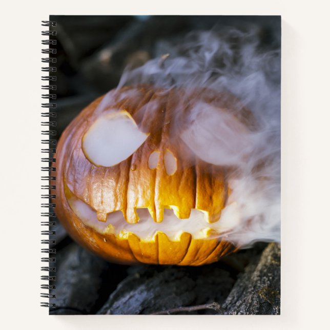 Cuaderno Sombrío Jack-o-lantern (Anverso)