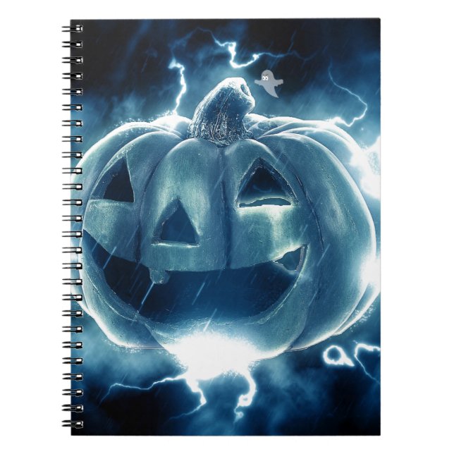 Cuaderno Sombrío Jack-o-Lantern (Frente)