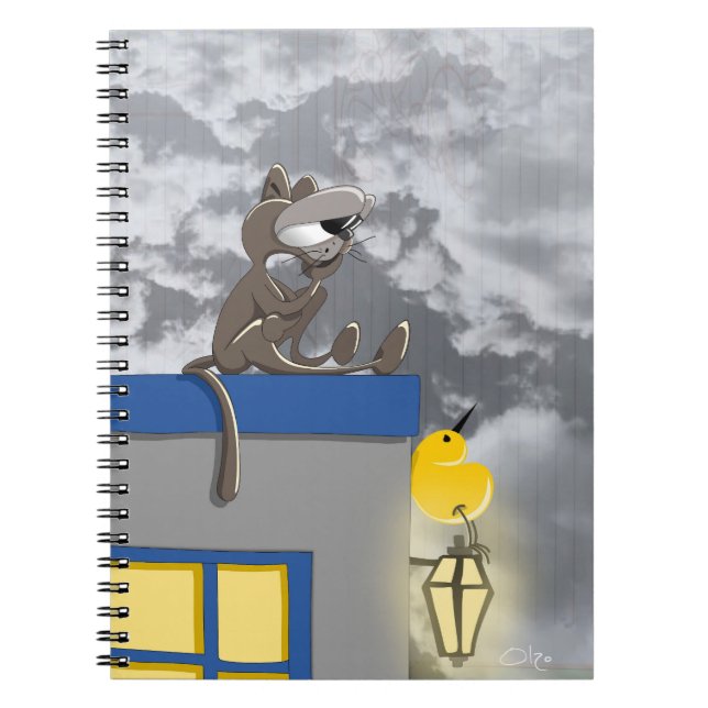 Cuaderno Somebird - Cat (Frente)