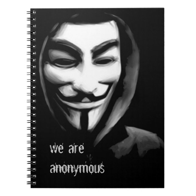 Cuaderno somos anónimos (Frente)