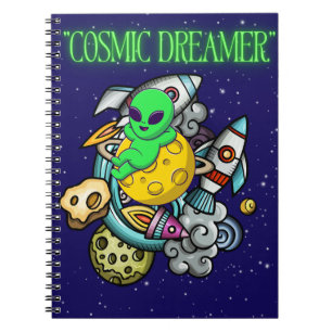 Cuaderno soñador cósmico