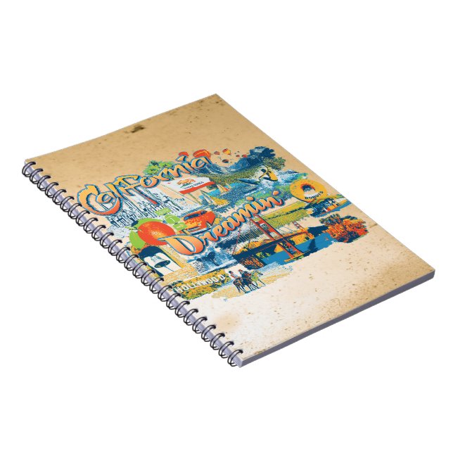 Cuaderno Soñando California (Lado Derecho)