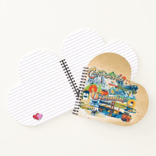 Cuaderno Soñando California (Interior)