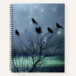 Cuaderno Soñando con cuervos en un árbol