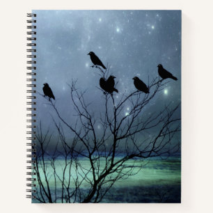 Cuaderno Soñando con cuervos en un árbol