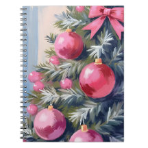 Soñando con una Navidad Rosa | Alegre Acuarela