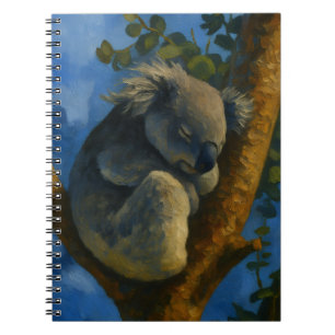 Cuaderno Soñando en el eucalipto - Dormir el arte de Koala