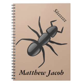 Cuaderno Sonidos de pensamiento de la hormiga del sizzzzzz