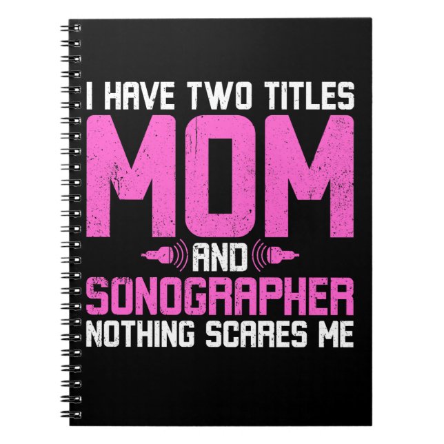 Cuaderno Sonografía de mamá (Frente)