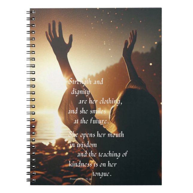 Cuaderno Sonríe en el futuro bloc de notas (Frente)