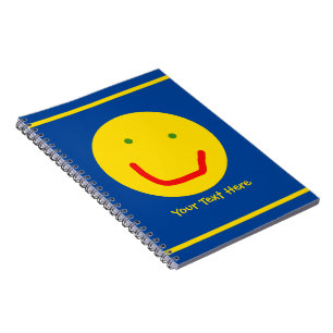 Cuaderno Sonriente Sol feliz cara