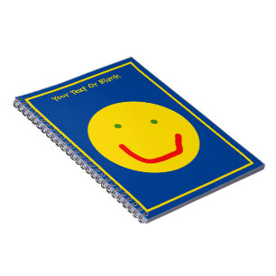 Cuaderno Sonriente Sol feliz cara
