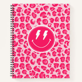 Cuaderno Sonrisa de impresión Preppy Leopard
