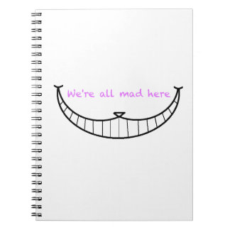 Cuaderno Sonrisa del gato de Cheshire